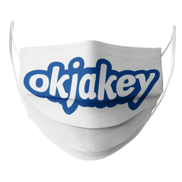 Okjake logo face mask