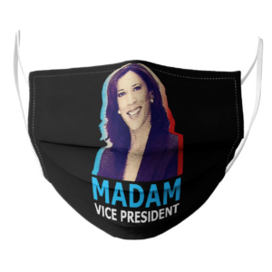 Kamala Harris Madam Vice President face mask