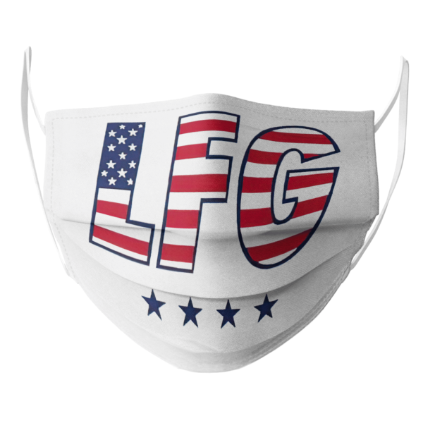 LFG Usa Beat Everybody face mask