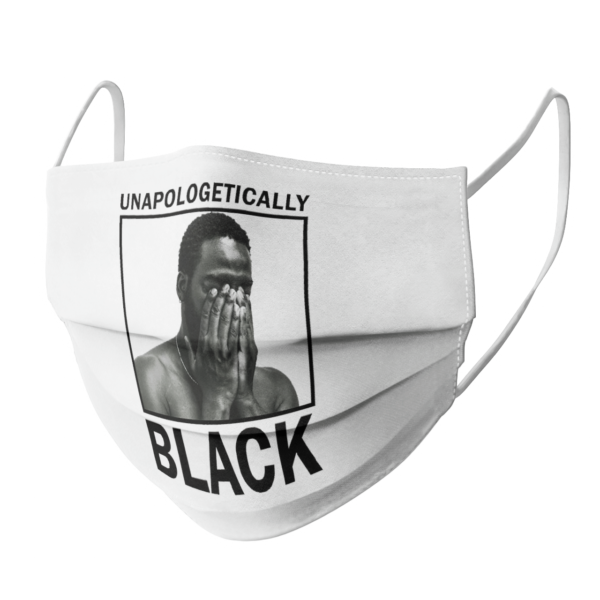 Unapologetically black face mask