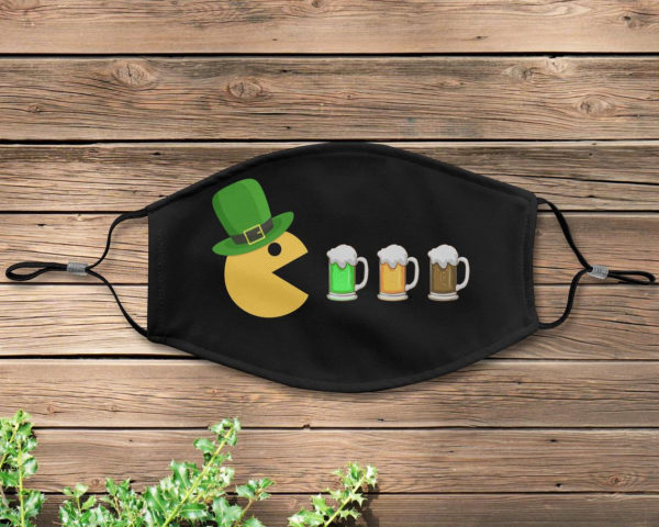 Beer Happy St Patricks day Face Mask Cover