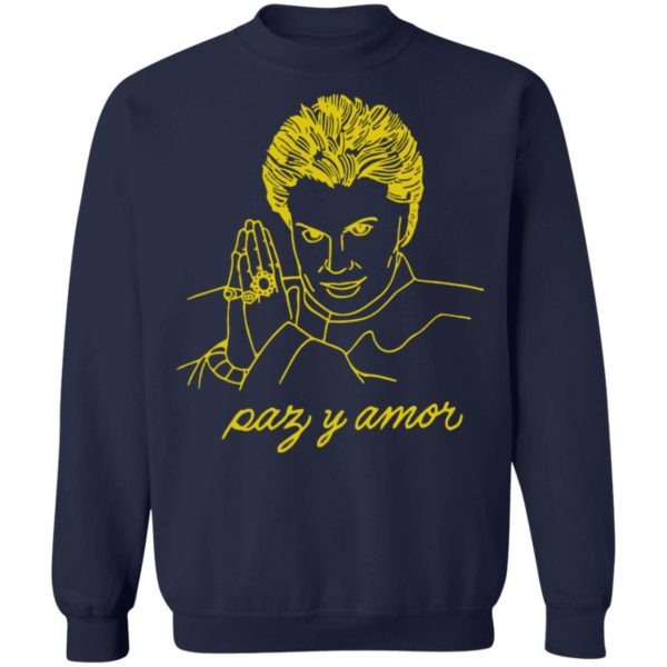 Walter Mercado Paz Y Amor Shirt, Long Sleeve, Hoodie