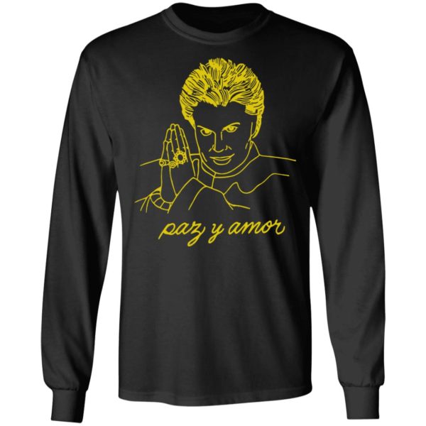 Walter Mercado Paz Y Amor Shirt, Long Sleeve, Hoodie