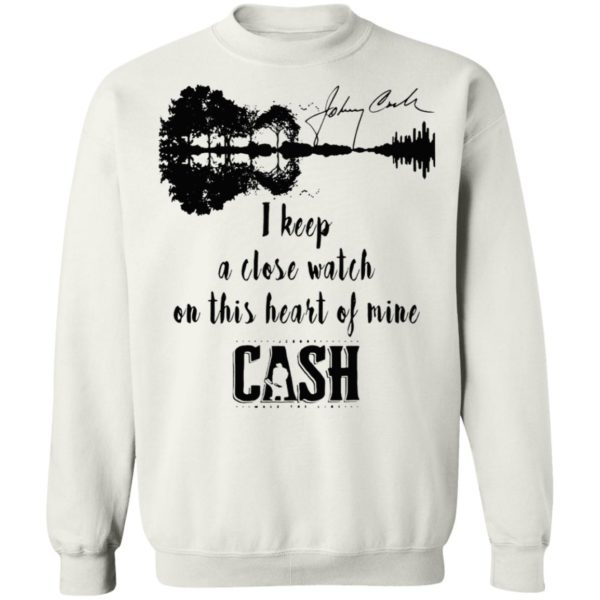 Johnny Cash I Keep A Close Watch On This Heart Of Mine Cash Signature Shirt