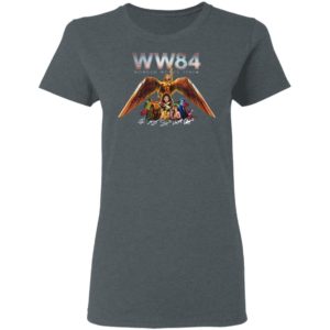 W84 Wonder Woman 1984 Characters Signatures shirt