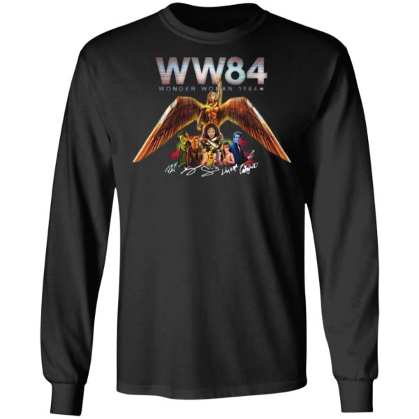 W84 Wonder Woman 1984 Characters Signatures shirt