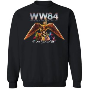W84 Wonder Woman 1984 Characters Signatures shirt