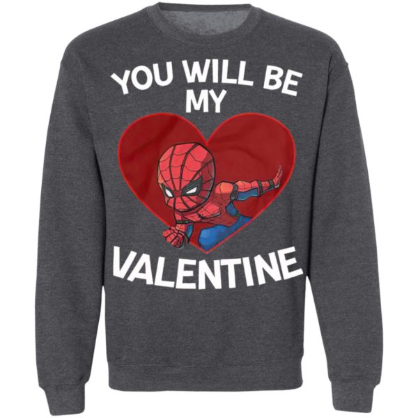 Spiderman You Will Be My Valentine shirt