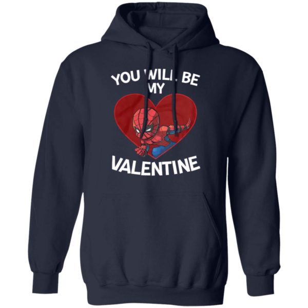 Spiderman You Will Be My Valentine shirt