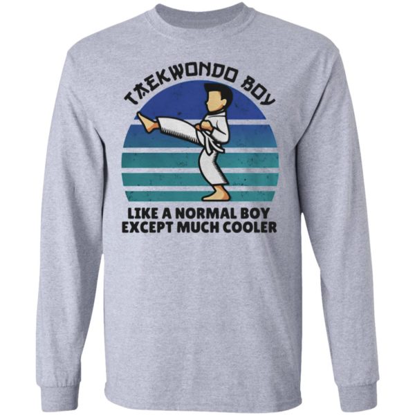 Teawondo Boy Like A Normal Boy Except Much Cooler shirt