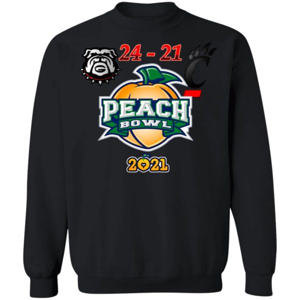 Georgia Peach Bowl 2021 Champions Shirt, Ladies Tee