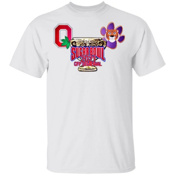 Original Ohio State vs Clemson Sugar Bowl 2020 Minimalist Shirt, Ladies Tee