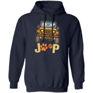 Charlie Brown And Snoopy Jeep Paw Dog Shirt
