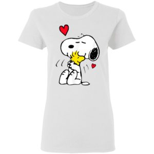 Snoopy Hug Woodstock Valentine’s Day Shirt