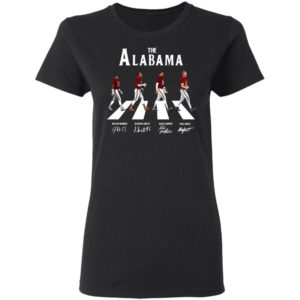 The Alabama Abbey Road Signatures Shirt