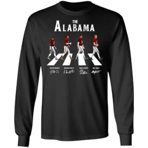 The Alabama Abbey Road Signatures Shirt