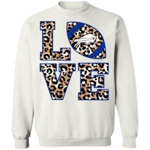 Love Buffalo Bills Football Leopard Shirt