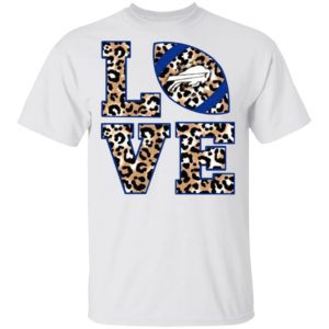 Love Buffalo Bills Football Leopard Shirt