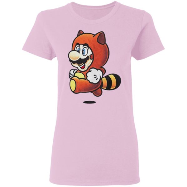 Tanooki Mario Super Mario Bros shirt