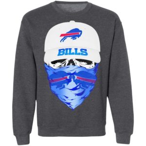 Skull face mask Buffalo Bills Shirt