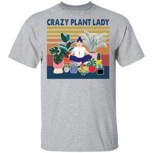 Garden Crazy Plant Lady Vintage Retro shirt