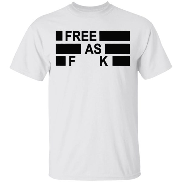 Kyle Rittenhouse Free As Fuck Shirt