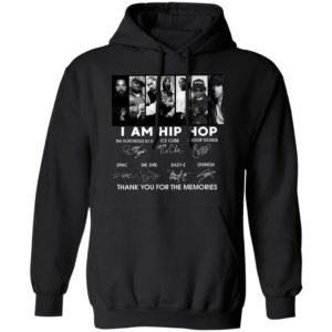 I Am Hip Hop Thank You For The Memories Signatures Shirt