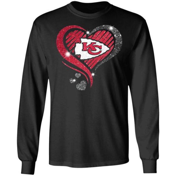 Heart Diamond Kansas City Chiefs Super Bowl Champions Shirt