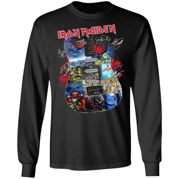 Iron Maiden Guitarist Signatures Shirt