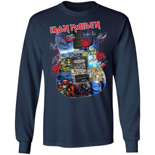 Iron Maiden Guitarist Signatures Shirt