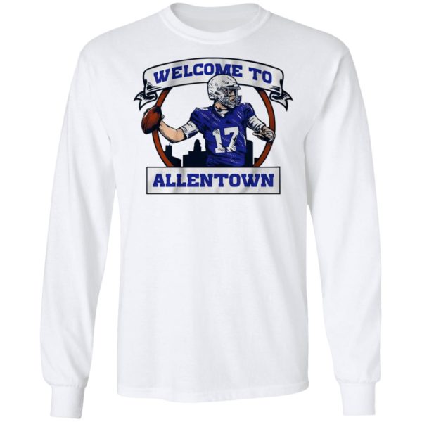 Josh Allen Welcome to Allentown shirt