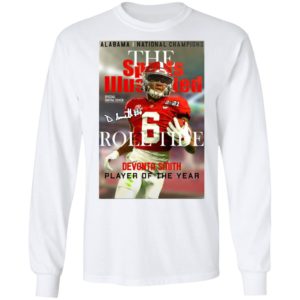 The Devonta Smith Player Of The Year 2021 Signature Shirt