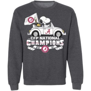 Snoopy And Woodstock Riding Alabama Crimson Tide Cfp National Champions 2021 Shirt