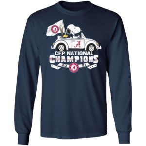 Snoopy And Woodstock Riding Alabama Crimson Tide Cfp National Champions 2021 Shirt