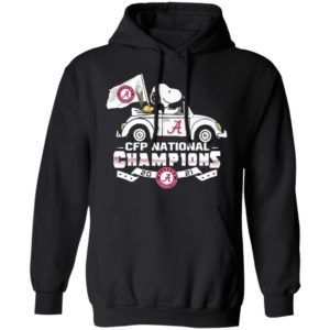 Snoopy And Woodstock Riding Alabama Crimson Tide Cfp National Champions 2021 Shirt