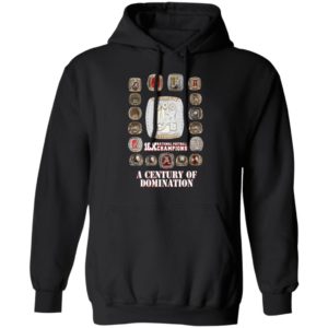 18x National Football Champions A Century Of Domination Shirt