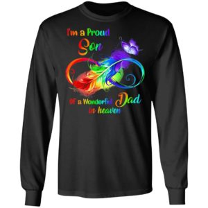I'm A Proud Son Of A Wonderful Dad In Heaven Shirt