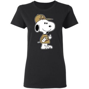 Snoopy Anaheim Ducks NHL Double Middle Fingers Fck You Shirt