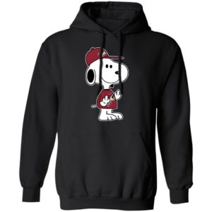 Snoopy Arizona Coyotes NHL Double Middle Fingers Fck You Shirt