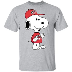 Snoopy Carolina Hurricanes NHL Double Middle Fingers Fck You Shirt