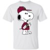 Snoopy Cleveland Browns NFL Double Middle Fingers Fck You Shirt