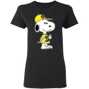 Snoopy Columbus Crew SC MLS Double Middle Fingers Fck You Shirt
