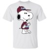 Snoopy Cleveland Cavaliers NBA Double Middle Fingers Fck You Shirt