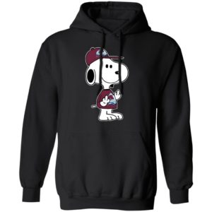 Snoopy Colorado Avalanche NHL Double Middle Fingers Fck You Shirt