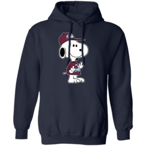 Snoopy Colorado Avalanche NHL Double Middle Fingers Fck You Shirt