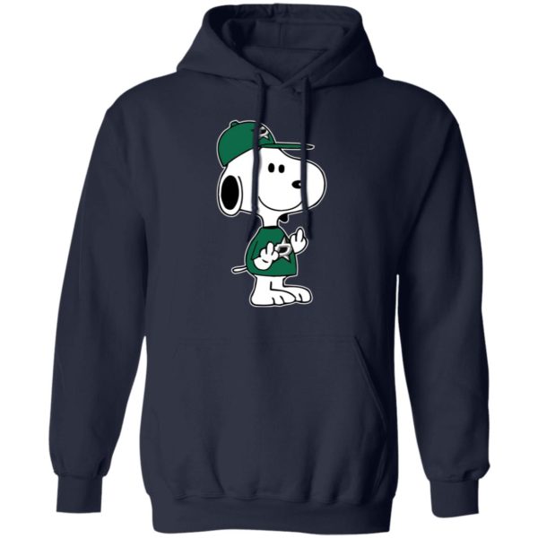 Snoopy Dallas Stars NHL Double Middle Fingers Fck You Shirt