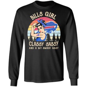Strong Girl Bills Girl Classy Sassy And A Bit Smart Assy Vintage 2021 Shirt