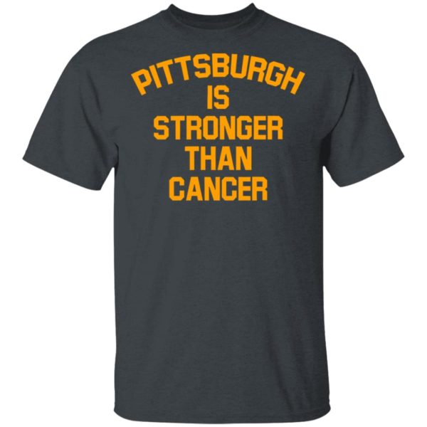 Mike Tomlin Pittsburgh Is Stronger Than Cancer Shirt