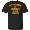 Mike Tomlin Pittsburgh Is Stronger Than Cancer Shirt