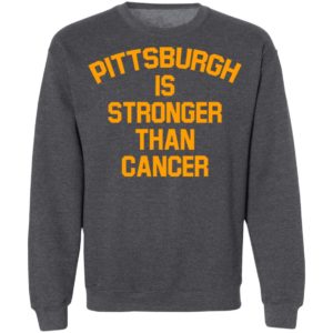 Mike Tomlin Pittsburgh Is Stronger Than Cancer Shirt